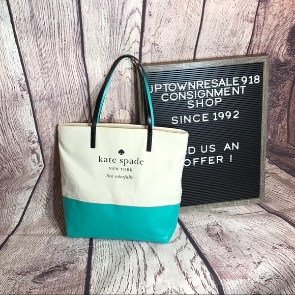 kate spade Handbags - FINAL! 🔥 KATE SPADE LIVE COLORFULLY TOTE BAG